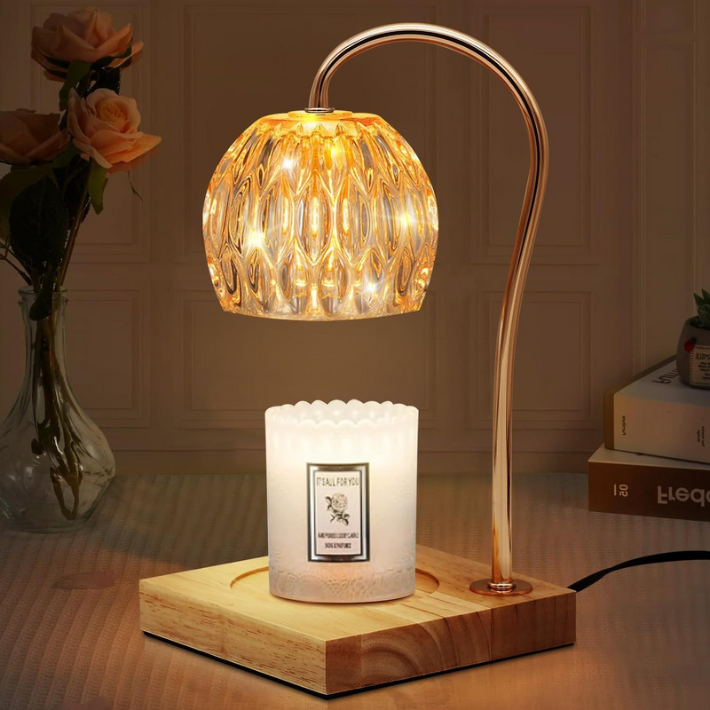 Wax Lamp Manufacturer - Customized Logo Eco-friendly Glass, Metal Adjustable Desk Lamp