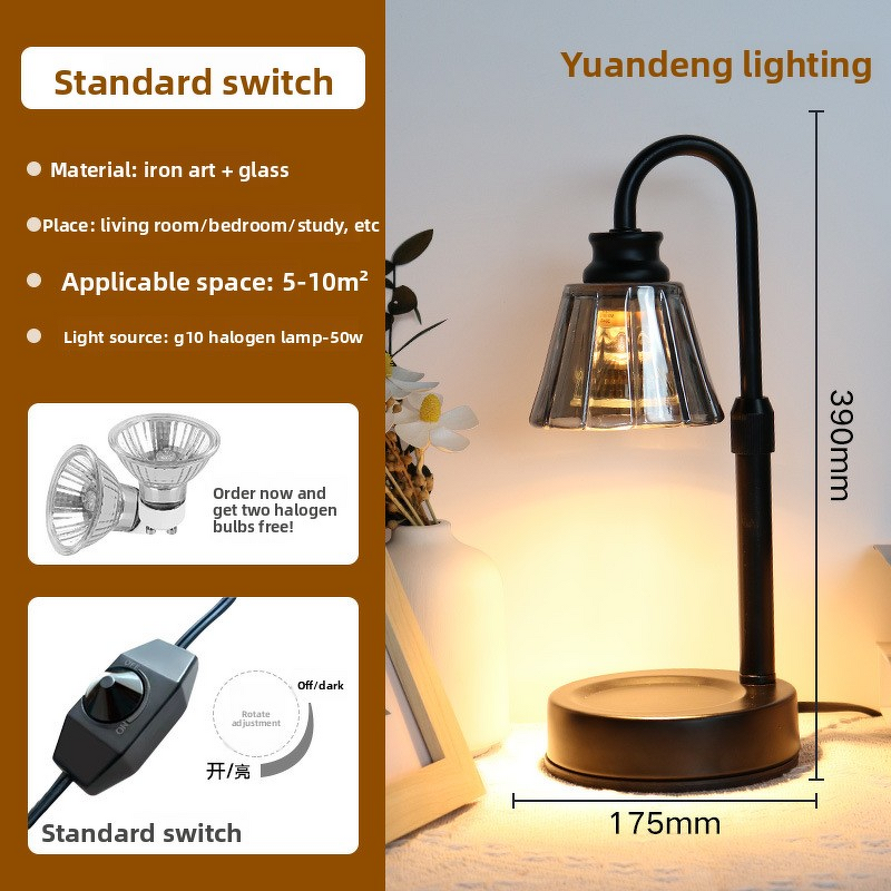 Aromatherapy Lamp Manufacturer - Electric Glass Wax Melting, Dimmable Light Bulb