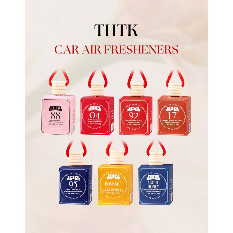 Car Fragrance Manufacturer - Hanging Perfume Diffuser, Long-Lasting Jasmine Aromatherapy