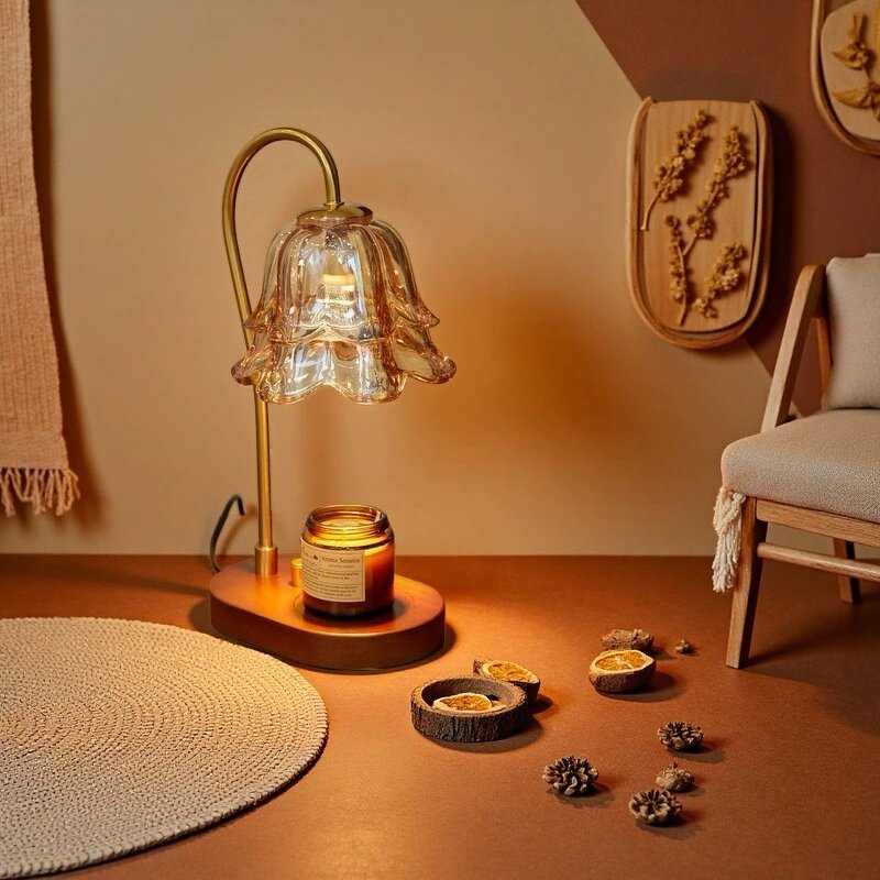 Wax Heater Manufacturer - Adjustable Flameless, Dimmable Light & Timer