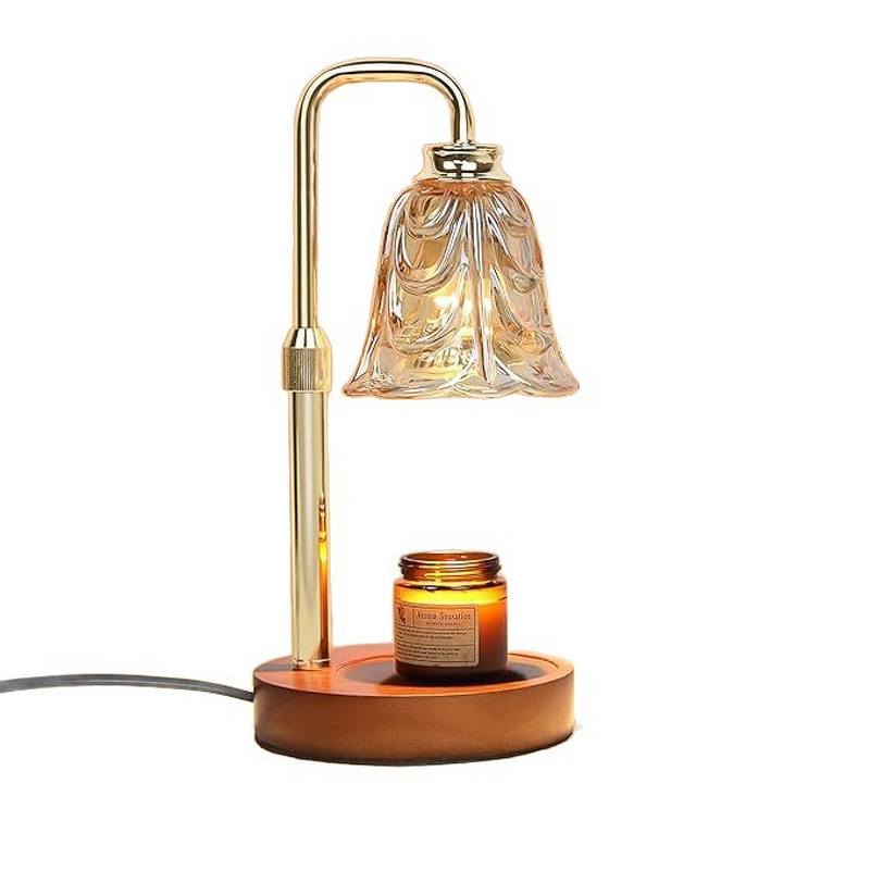 Aromatherapy Lamp Manufacturer - Wood Handmade Eco-Friendly, Wax Melting & Adjustable