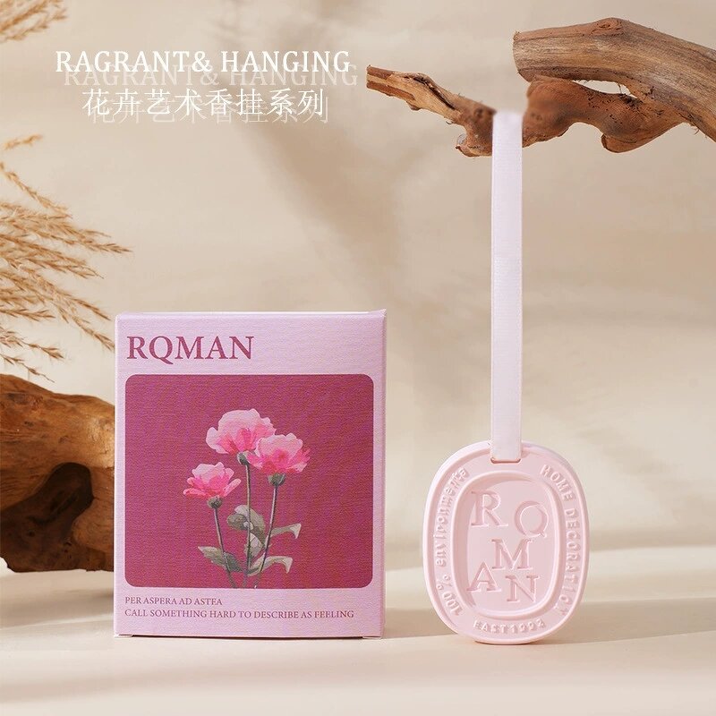Aromatherapy Pendant Manufacturer - Plaster Hanging, Rose Pattern Long-lasting Freesia