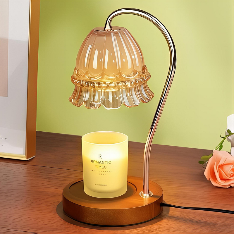 Wax Lamp Manufacturer - Customized Logo Eco-friendly Glass, Metal Adjustable Desk Lamp