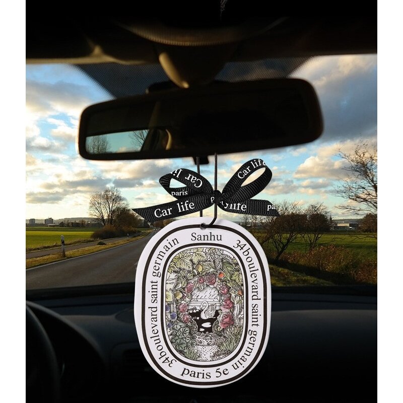 Car Fragrance Manufacturer - Solid Aromatherapy Card Pendant, Air Purifying Perfume