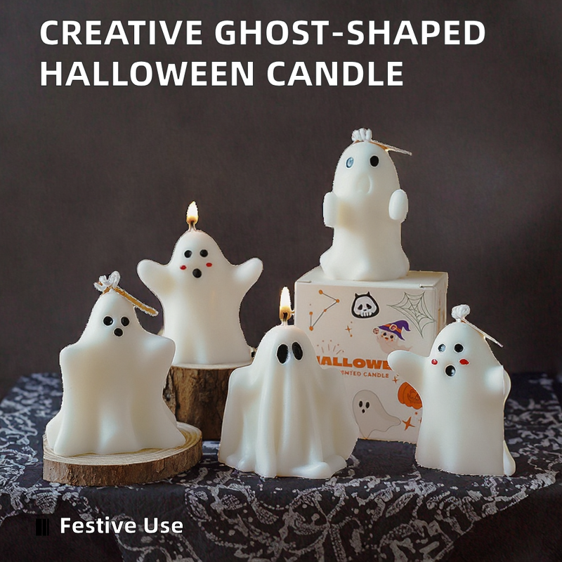 Aromatherapy Candle Manufacturer - Halloween Advanced Atmosphere, Creative Ghost Design