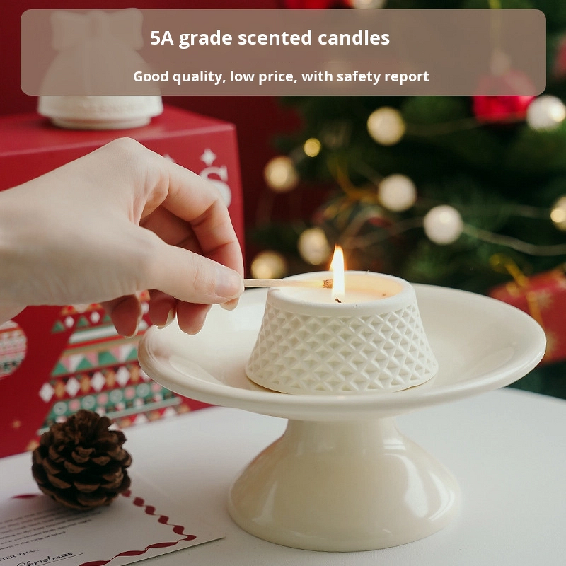 Scented Candle Manufacturer - Christmas Gift Handmade Paraffin Wax Cylindrical