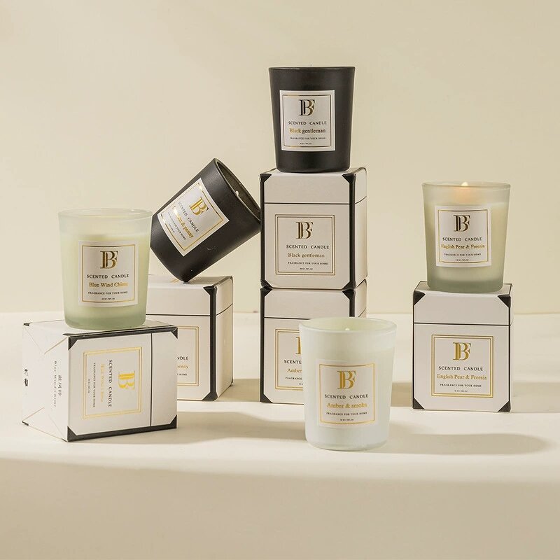 Aromatherapy Candle Manufacturer - Premium Gift Box Glass, Handmade Soy Wax Smokeless