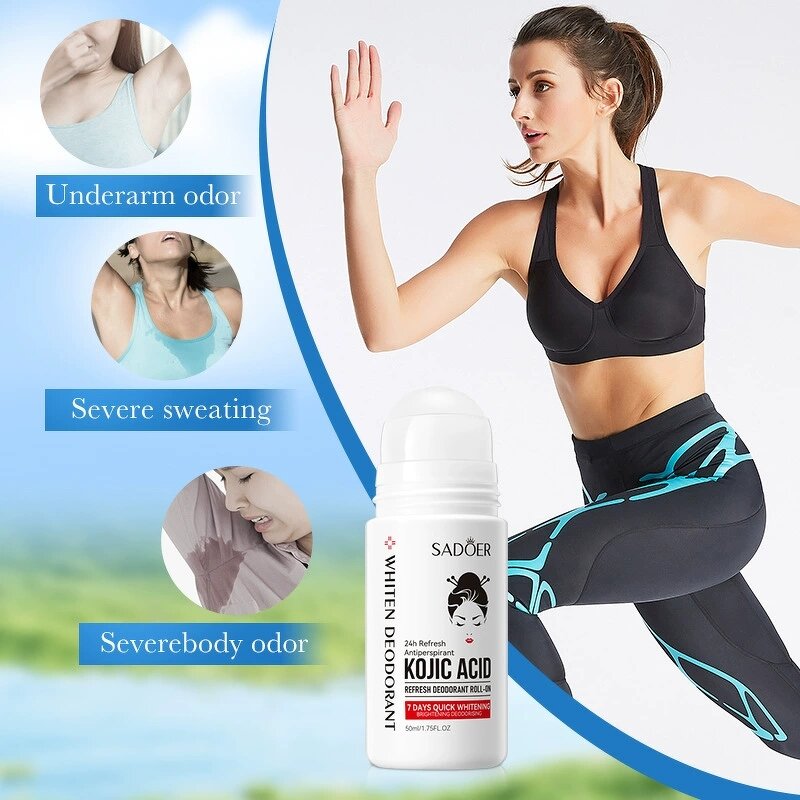 Deodorant Manufacturer - SADOER Long Lasting Roll-On, Antiperspirant & Whitening