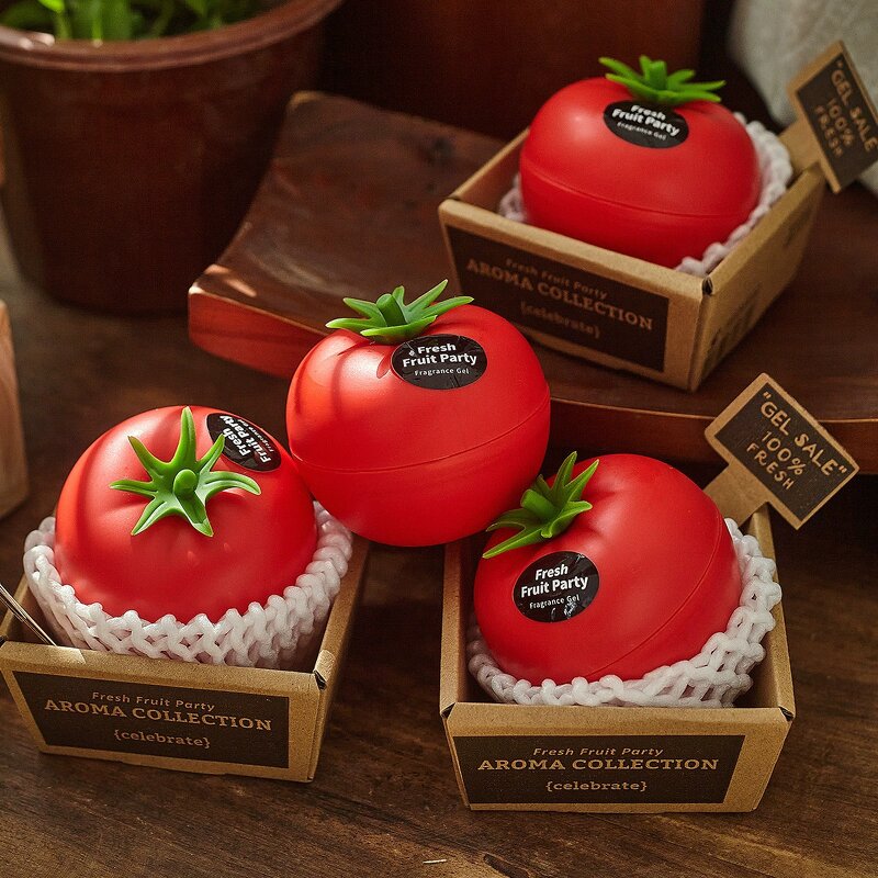 Car Perfume Manufacturer - Peach Apple Fruit Aromatherapy Ointment, Solid Toilet Fragrance