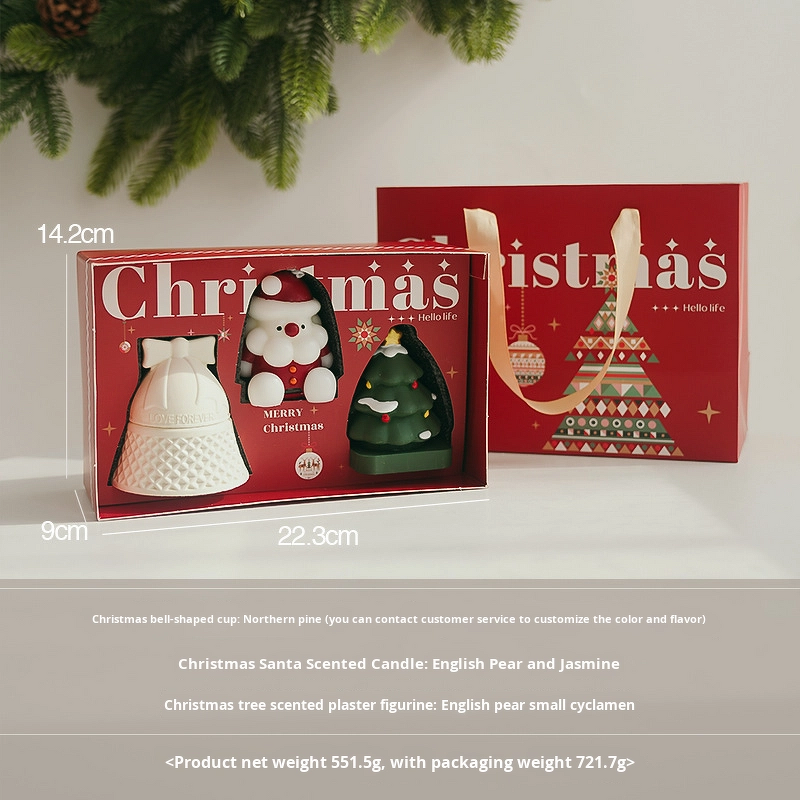 Scented Candle Manufacturer - Christmas Gift Handmade Paraffin Wax Cylindrical