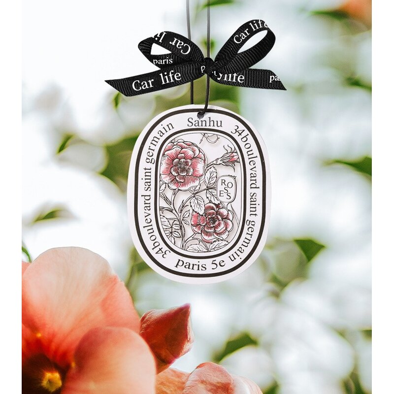 Car Fragrance Manufacturer - Solid Aromatherapy Card Pendant, Air Purifying Perfume