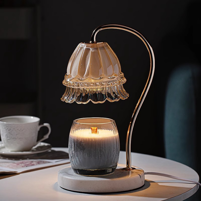 Wax Melt Lamp Manufacturer - Electric Glass Eco-friendly, Flameless Fragrance Candle Warmer