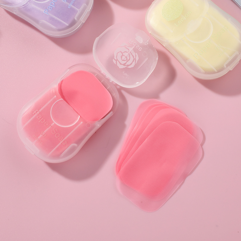 Soap Tablets Manufacturer - Disposable Cartoon Design, Portable Travel 50 Pieces