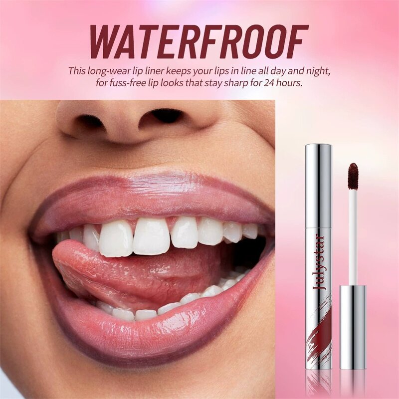 Lip Liner Stain Manufacturer - 5 Color Liquid Peel-off, Waterproof & Transfer Resistant