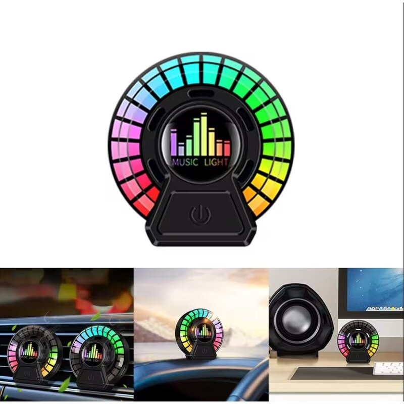Car Aromatherapy Lamp Manufacturer - Pickup Lamp with Sound Control Music Rhythm Lights