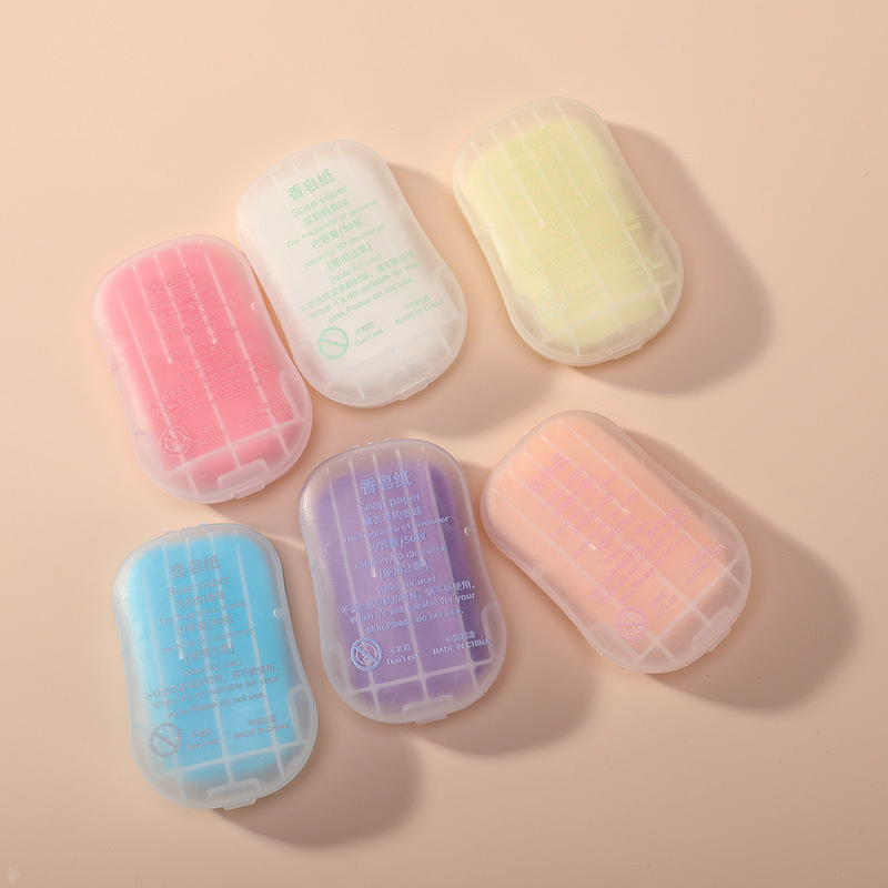 Soap Tablets Manufacturer - Disposable Cartoon Design, Portable Travel 50 Pieces