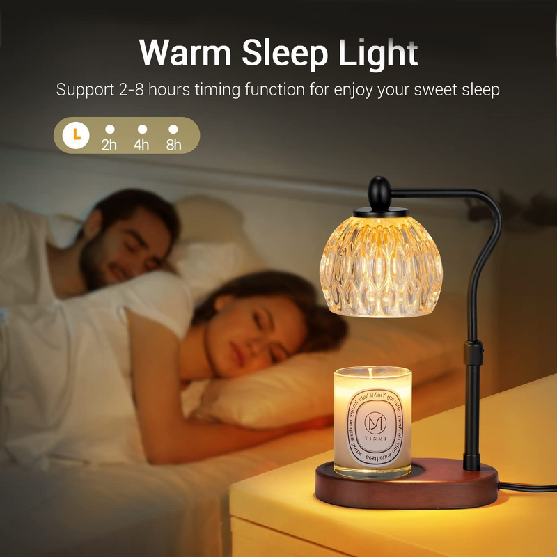 Aromatherapy Burner Manufacturer - Adjustable Electric Bedside, Timer-Controlled Glass