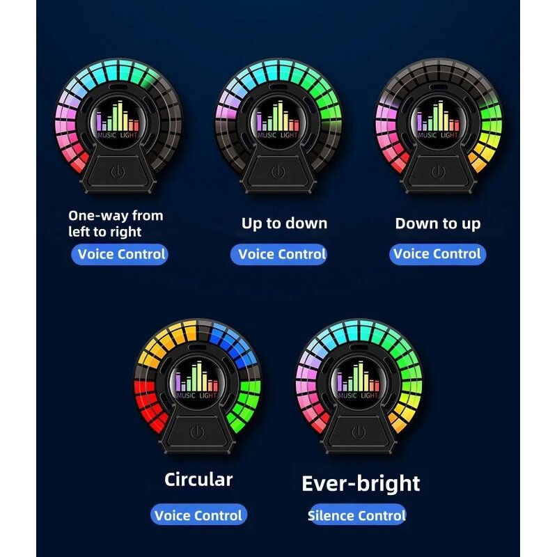 Car Aromatherapy Lamp Manufacturer - Pickup Lamp with Sound Control Music Rhythm Lights