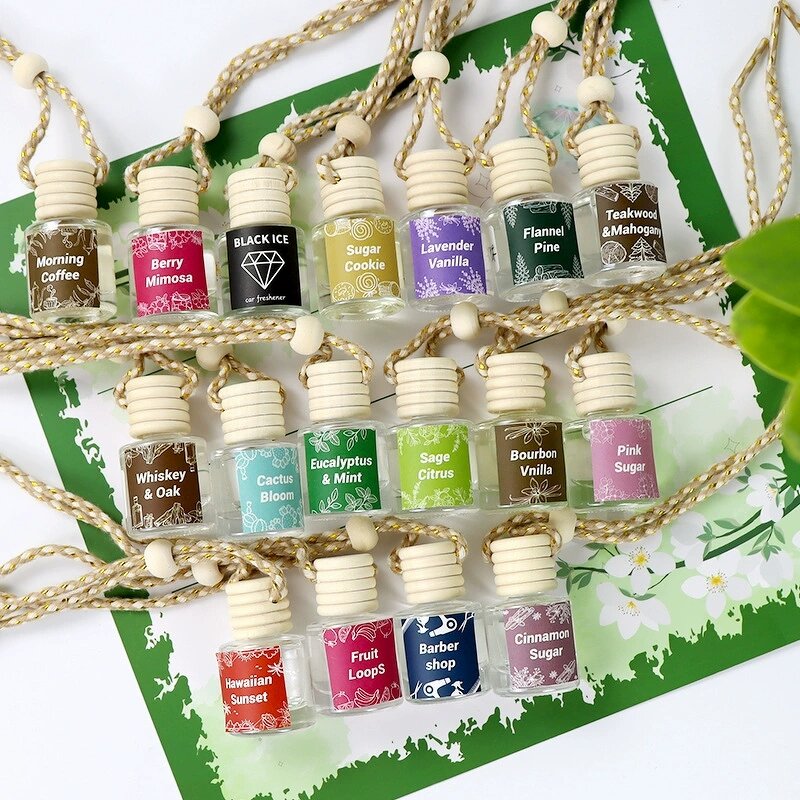 Car Air Freshener Manufacturer - Long Lasting Hanging Fragrance Oil Diffuser, Portable