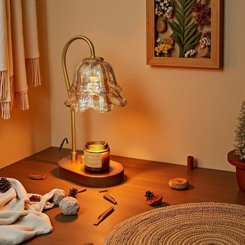 Wax Heater Manufacturer - Adjustable Flameless, Dimmable Light & Timer