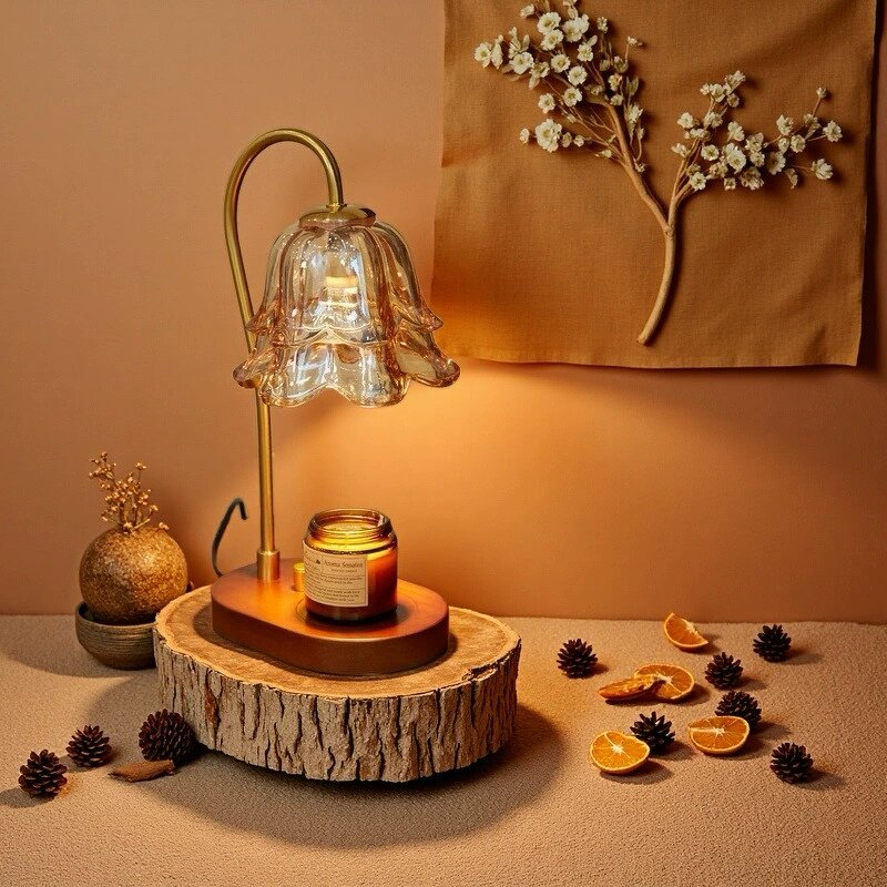 Wax Heater Manufacturer - Adjustable Flameless, Dimmable Light & Timer