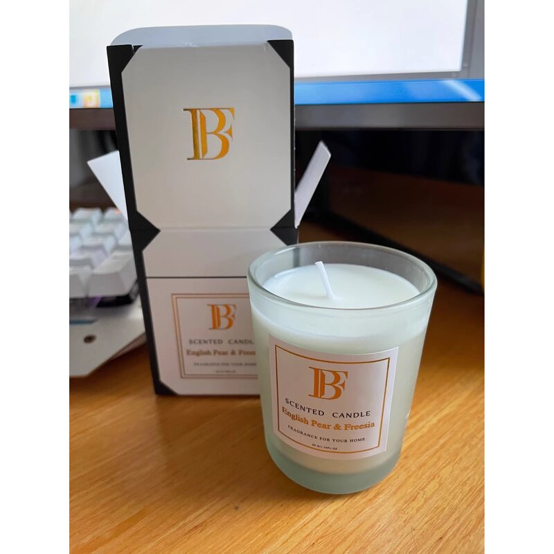 Aromatherapy Candle Manufacturer - Premium Gift Box Glass, Handmade Soy Wax Smokeless