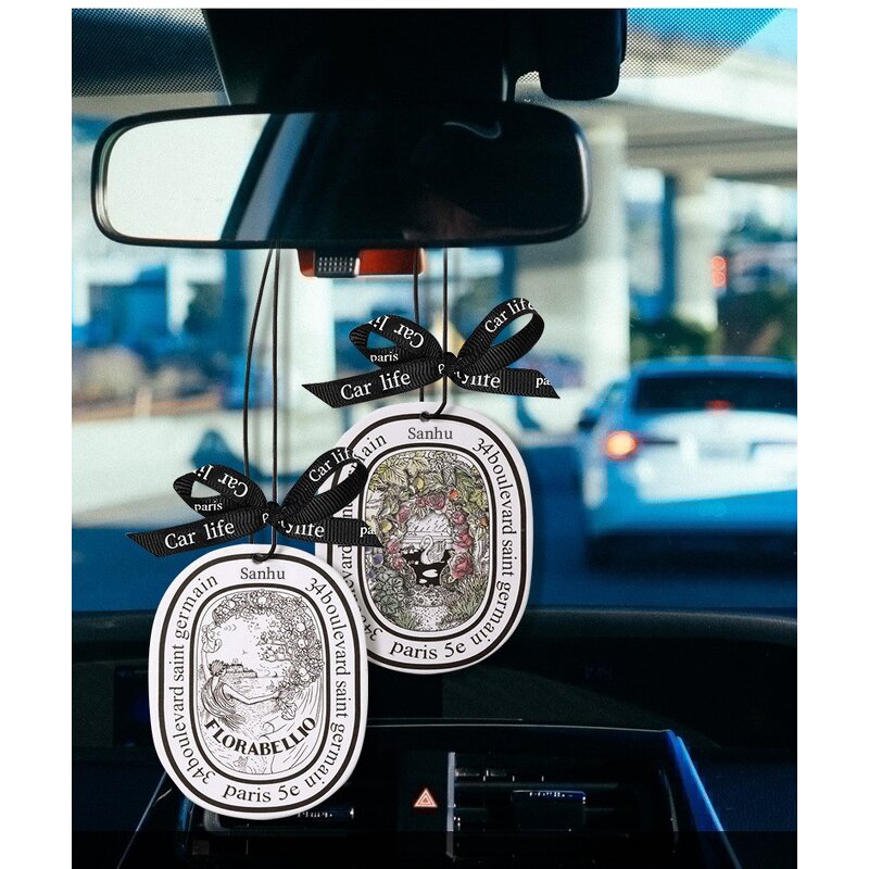 Car Fragrance Manufacturer - Solid Aromatherapy Card Pendant, Air Purifying Perfume