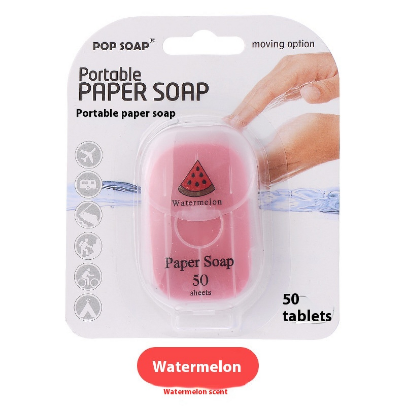 Hand Soap Manufacturer - Custom Logo Mini Disposable Paper Bar, Travel Size