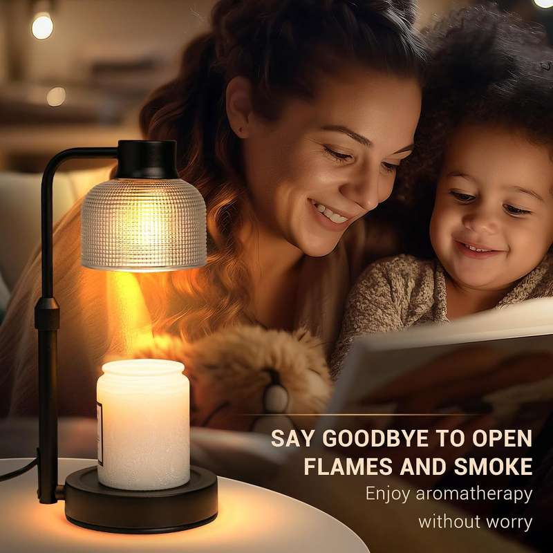 Candle Warmer Manufacturer - Electric Glass, Adjustable Height Retro American-Style