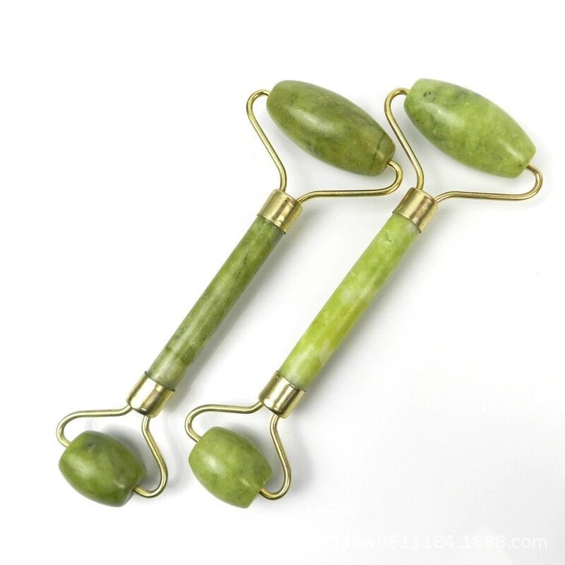 Jade Roller Manufacturer - Face Slimming Double Head, Facial Lifting Massage Stone