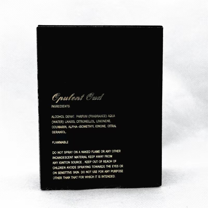 Perfume - Manufacturer OPULENT OUD 3 Colors Flocking Dubai Niche 100mL Unisex