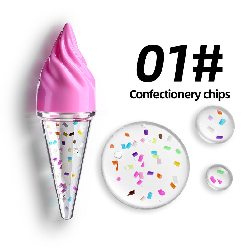 Lip Oil - Manufacturer Custom Ice Cream Tubes Hydrating Glitter Private Label