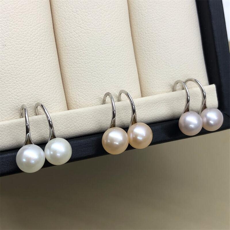 Earrings - Manufacturer S925 Silver Natural Pearl High Heels Ear Hook for Women