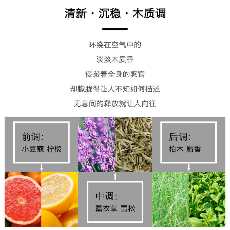 Perfume Cologne - Manufacturer 100mL Blue Ocean Woody Fresh Long-lasting for Men