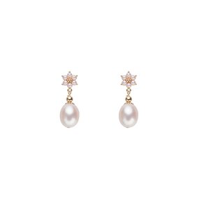 Earrings - Manufacturer S925 Silver Natural Pearl Trendy Luxury Stud for Women