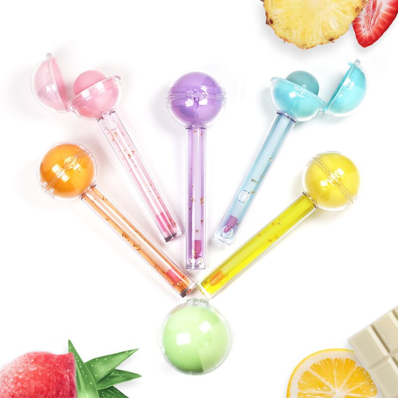 Lip Balm - Manufacturer 2in1 Fruit Candy Pop Magic Color Changing Low MOQ