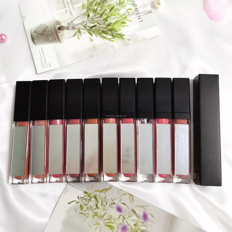Lipgloss - Manufacturer Private Label LED Mirror Tube Waterproof Matte Liquid