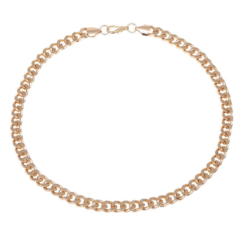 Necklace - Manufacturer Wholesale 10pcs Stainless Steel Gold Snake Herringbone Men