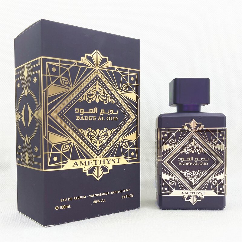 Perfume EDP - Manufacturer BADE'E AL OUD Glory Pure Black Middle East Men's Fragrance