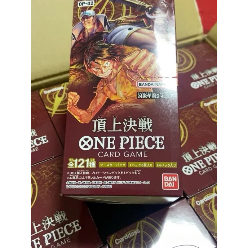 Trading Card Game - Manufacturer One Piece OP-02 Booster Box 12pcs Romance Dawn Japan