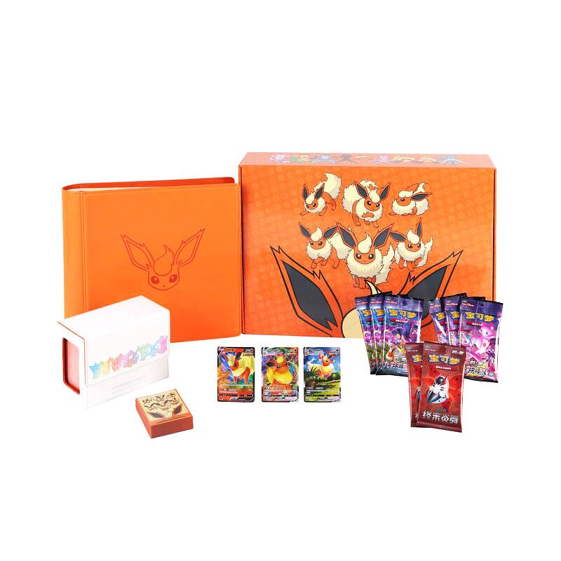 Trading Card Game - Manufacturer Pokemon TCG Chinese Eevee GX Gift Box Exclusive Collectible