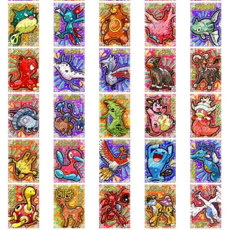 Trading Card Game - Manufacturer Pokemon Comic Art VOL2 Metal Cards 77Packs Rare Limited Kids