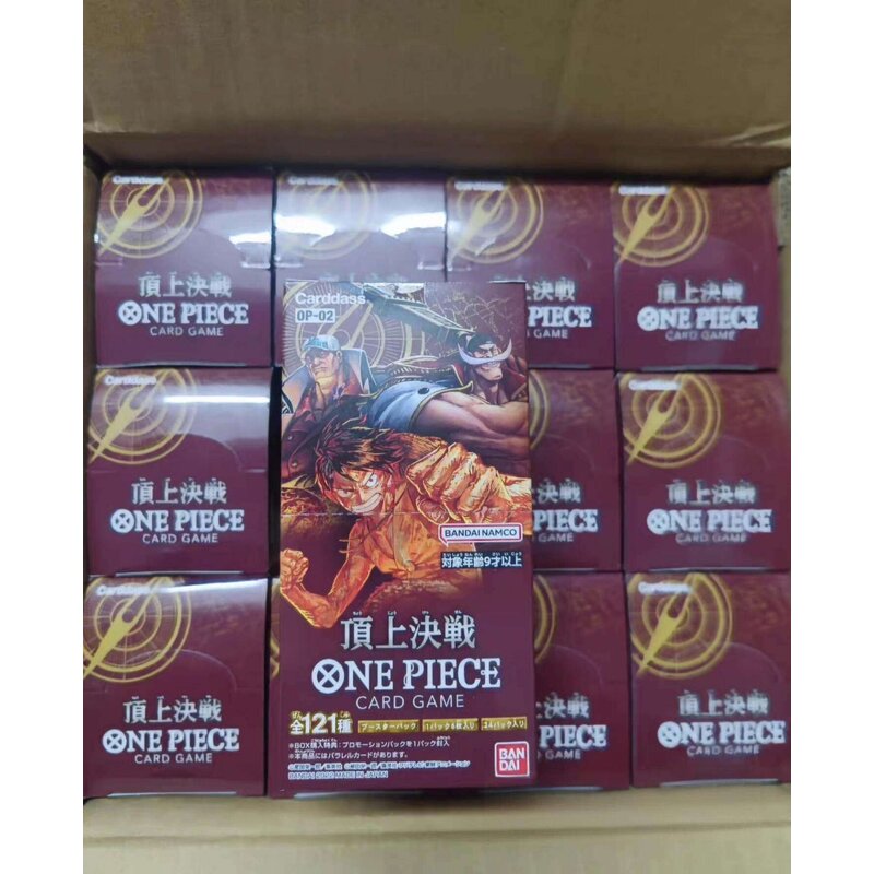 Trading Card Game - Manufacturer One Piece OP-02 Booster Box 12pcs Romance Dawn Japan
