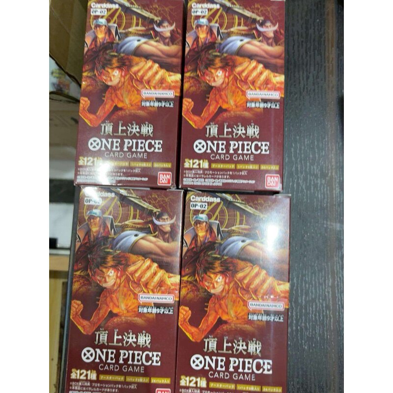 Trading Card Game - Manufacturer One Piece OP-02 Booster Box 12pcs Romance Dawn Japan