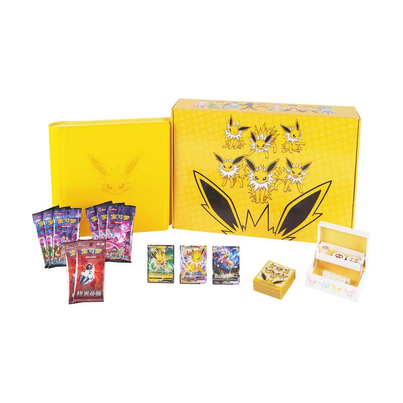 Trading Card Game - Manufacturer Pokemon TCG Chinese Eevee GX Gift Box Exclusive Collectible