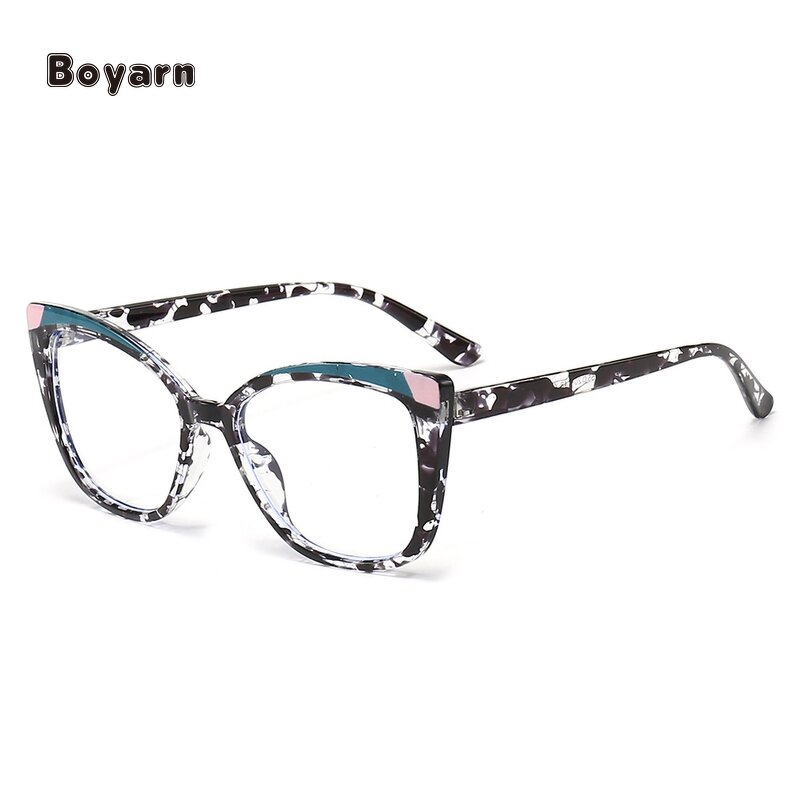 Eyeglasses - Manufacturer HKBY75219 TR90 Anti-Blue Light Custom Pattern Women