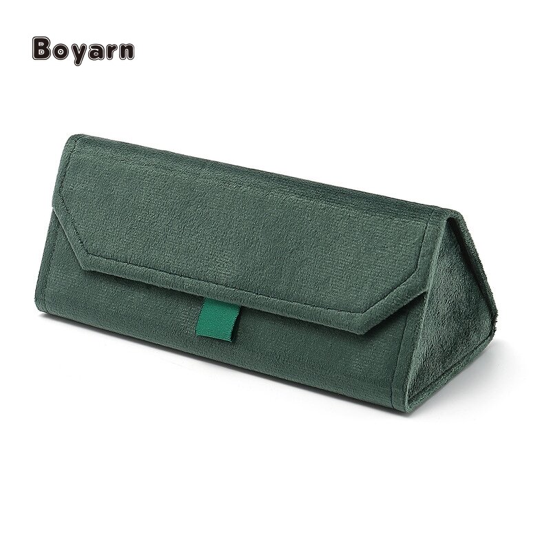 Glasses Case - Manufacturer Custom Logo High Quality Suede Sunglasses Storage