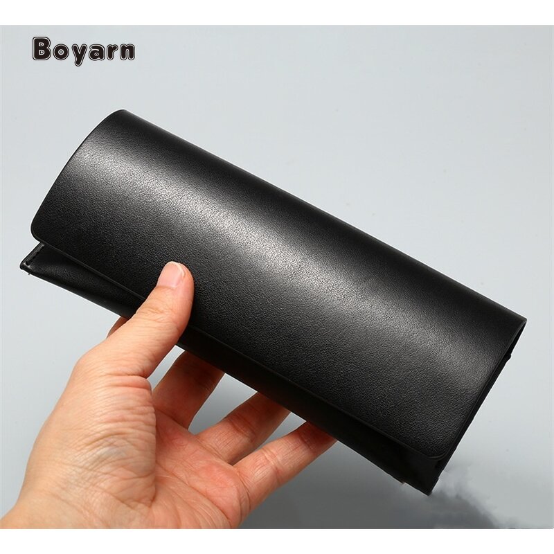 Glasses Case - Manufacturer 180x77x32mm PU Magnetic Unisex Custom Logo