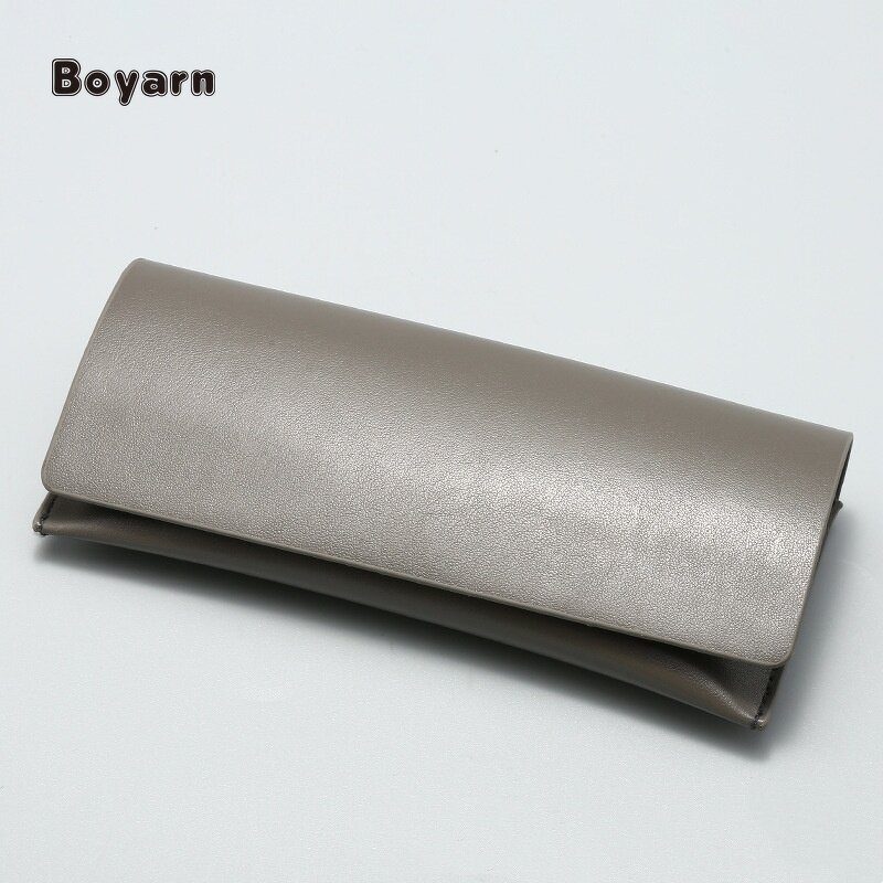 Glasses Case - Manufacturer 180x77x32mm PU Magnetic Unisex Custom Logo