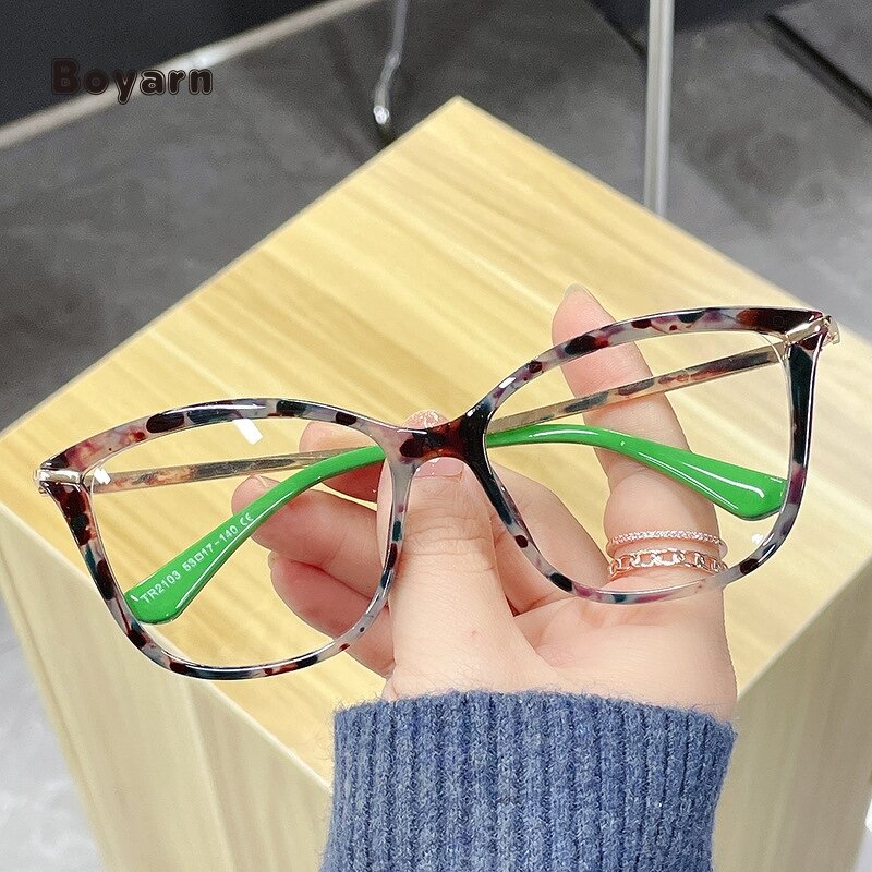 Eyeglasses - Manufacturer Women's TR90 Anti-Blue Light Reading All Face Shape